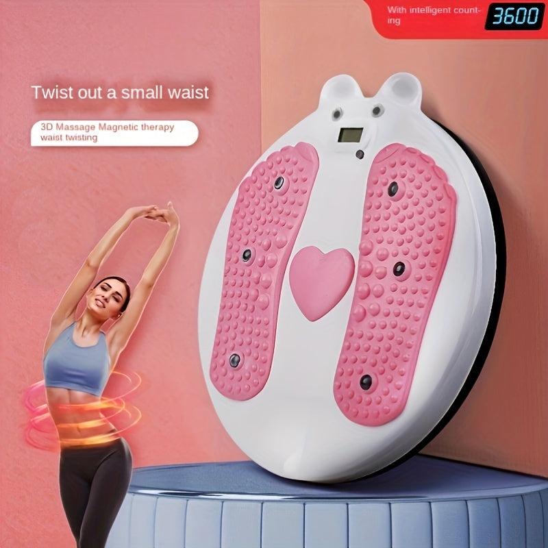 Twisting Plate With Counter PP Plastic Turntable For Magnetic Therapy