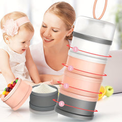 Baby Formula Dispenser On The Go Non Spill BPA-Free