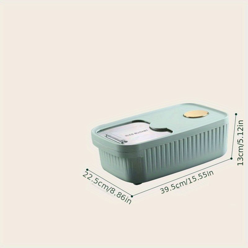 Airtight Rice Dispenser 1pc Clear Large Capacity Container