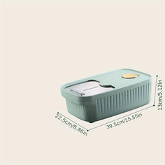 Airtight Rice Dispenser 1pc Clear Large Capacity Container