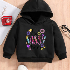 Baby Letter Print Hoodie Spring Autumn Pullover