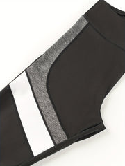 Colorblock High Rise Skinny Leggings
