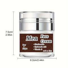 Men's Face Cream Hyaluronic Acid Vitamin C