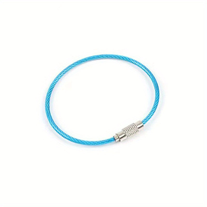 Stainless Steel Keychain Cable for Luggage Tag Holder