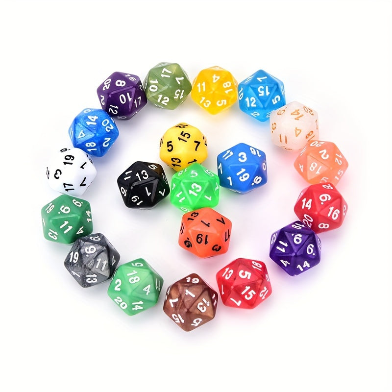 1PC D20 Gaming Dice 20 sided Dice Number 1-20 RPG Game