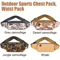 Large Capacity Cross Body Chest Bag, Waterproof & Wear Resistant