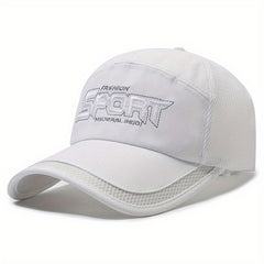 Summer Men's Baseball Cap Outdoor Sun Hat Mesh Cap
