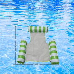 Inflatable Water Hammock Lounger Chair for Adults
