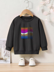 OERYUI BUSY DOING NOTHING Sweatshirt Kids Comfy Pullover Boys Girls