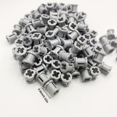 100 Small Particle Building Block Accessories Cross Shaft Sleeves Set
