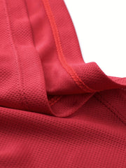 Men's Athletic Quick Dry Hooded T shirt Breathable Top