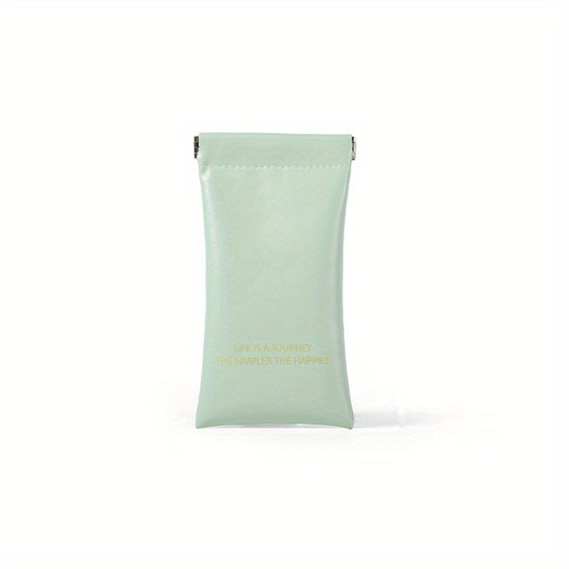 Slogan Graphic Glasses Bag Waterproof Sunglasses Storage Bag