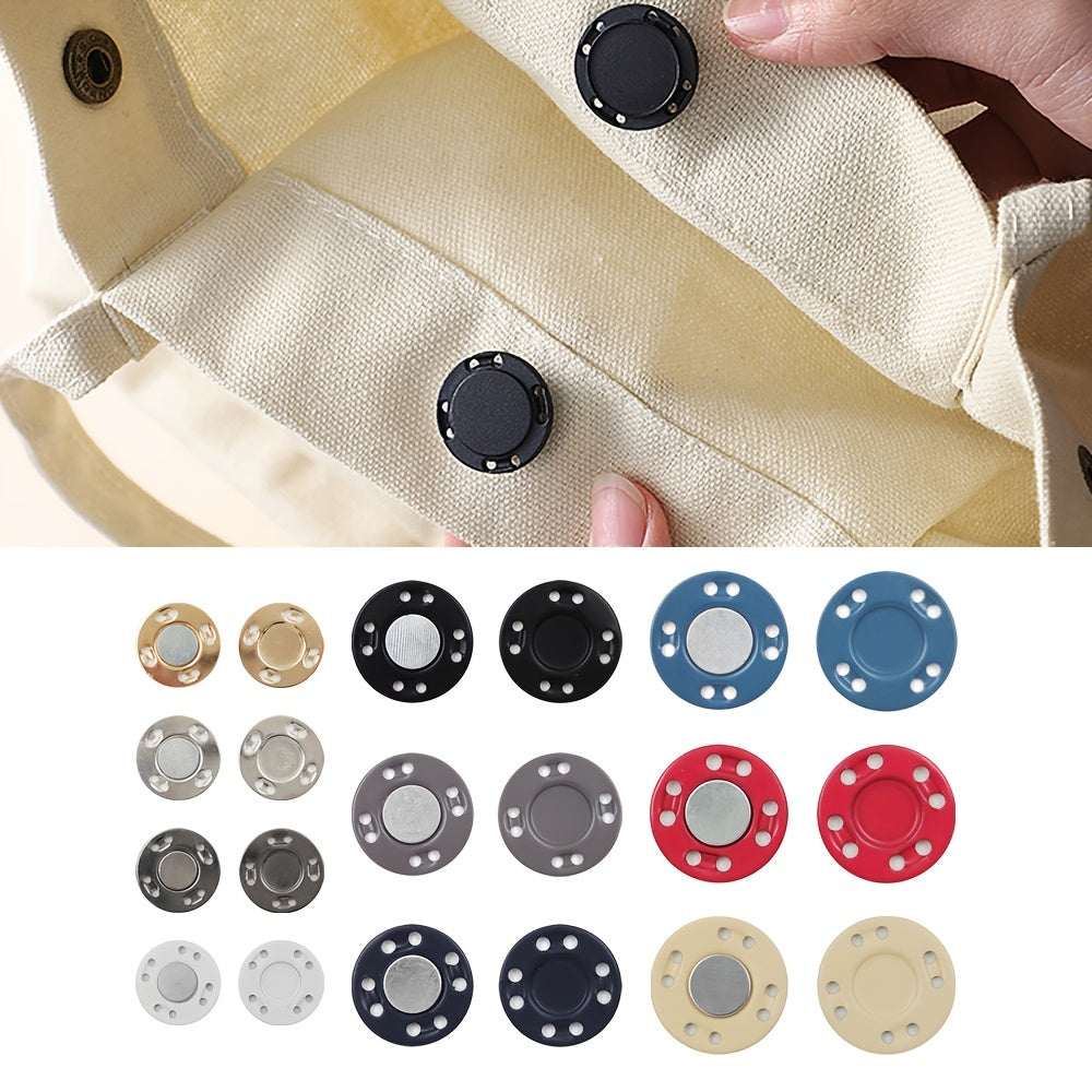 5Pairs Magnetic Buttons Invisible Metal Button Sewing Supplies