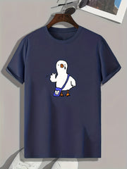 Goose Print Men's Graphic T shirt Casual Comfy Tees For Summer Mens Clothing
