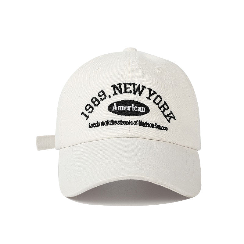 1989 Embroidered Soft Top Baseball Cap for Women Men Unisex