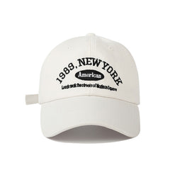 1989 Embroidered Soft Top Baseball Cap for Women Men Unisex
