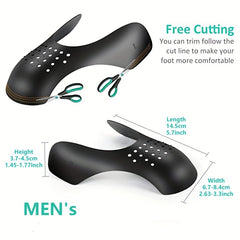 Shoes Crease Protector Toe Box Decreaser Men's Size 7 12 Women's Size 5 8
