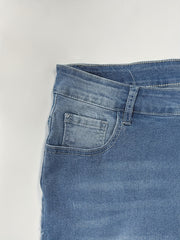 Slight Stretch Flared Leg Jeans