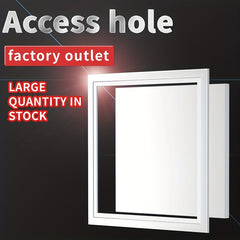 Aluminum Access Hole Cover Plate for Wall Pipeline Maintenance
