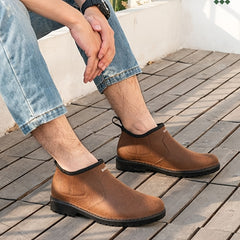 Men's Waterproof Non-slip Rain Boots for Outdoor Work
