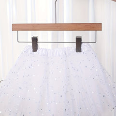 Sequin Tutu Skirt Girls Ballet Gymnastics Practice Girls 6 7y