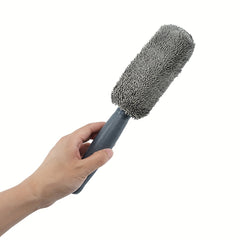 Portable Car Wash Brush Plastic Handle Wheel Cleaning Tool