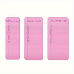 Solid Soft Non-slip Yoga Mat Widen Thicken Fitness Mat