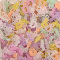 100pcs Acrylic Alphabet Beads for DIY Jewelry Making