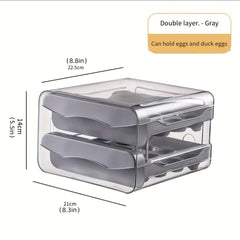 Refrigerator Egg Storage Box Leak Proof Drawer Type Hand Washable