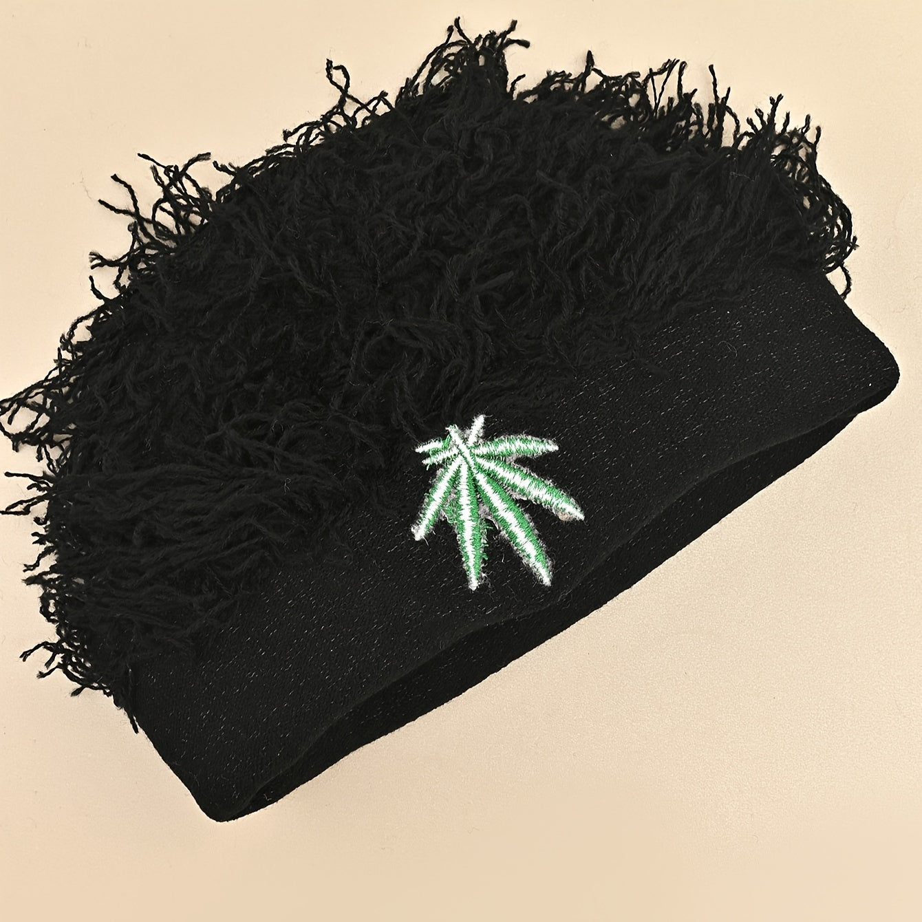 Leaf Outdoor Ear Protection Knitted Hat