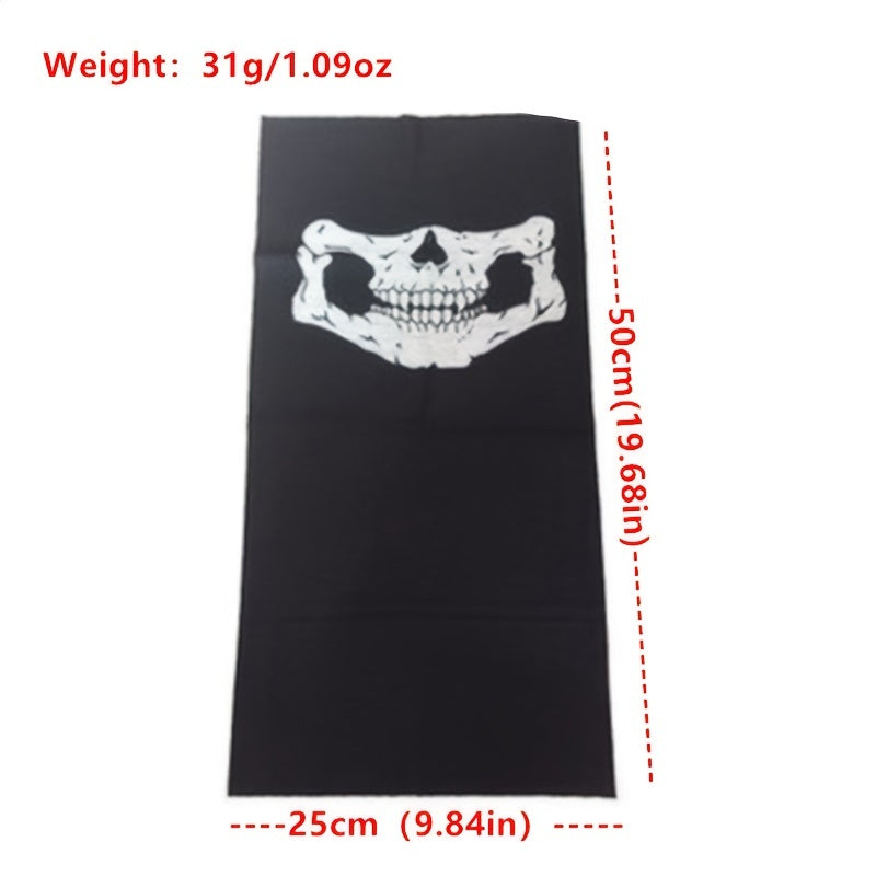 Skull Magic Headband Elastic Seamless Bandana Scarf