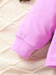 Baby Girls Casual Set Sports Hoodie Pants Outfit Spring Autumn