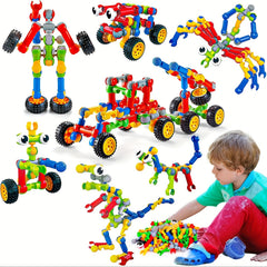 Educational Puzzle Toy Set for Kids - 100 Pieces