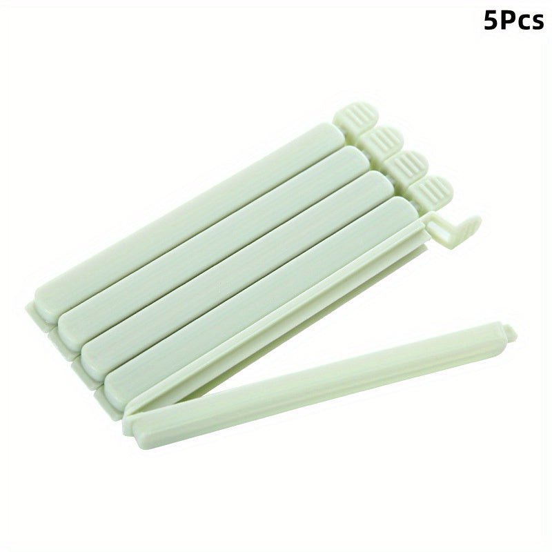 5pcs Plastic Sealing Clips Bag Clips Airtight Sealing Long Clips Kitche...