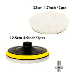 High Density Wool Polishing Disc for Home Car Wash