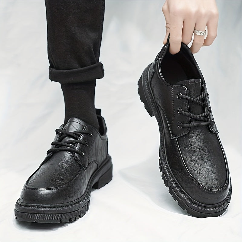 Men's Classic Faux Leather Shoes Wear-resistant Non Slip