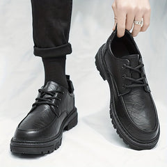 Men's Classic Faux Leather Shoes Wear-resistant Non Slip