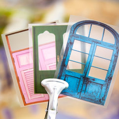 Frosted PET Tape Passing By Your Window Journal Sticker 2m