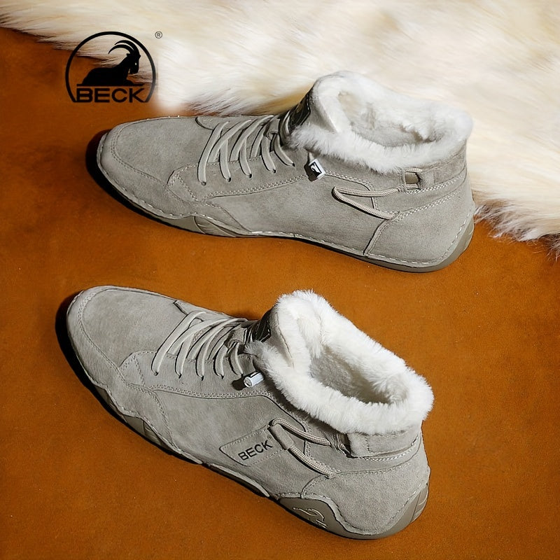 Men's Thermal Winter Shoes Boots Casual Walking Shoes