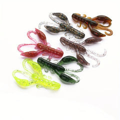 15pcs Bionic Crawfish Bait Fishing Soft Lure Accessories