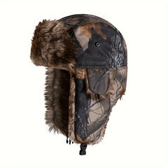 Winter Camouflage Trooper Cap Windproof Coldproof Cycling Hat