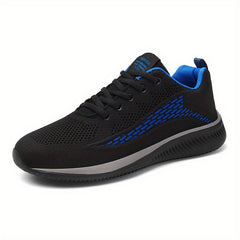 Men's Lace up Sneakers Athletic Shoes Lightweight Breathable Running Shoes