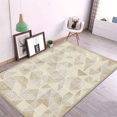 Large Modern Geometric Area Rugs Soft Washable Carpet for Living Rooms Bedrooms
