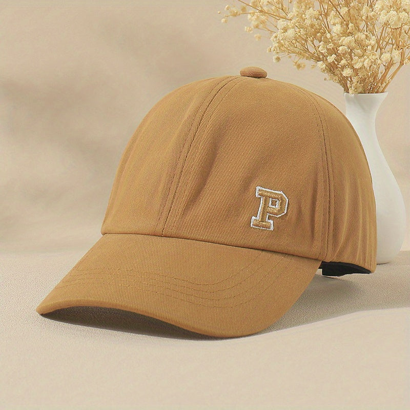 P Ponytail Hat Parent-child Peaked Cap Travel Sunscreen Baseball Cap For Boy
