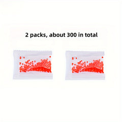 Red Worm Bait Clip with Rubber Band Fishing Supplies
