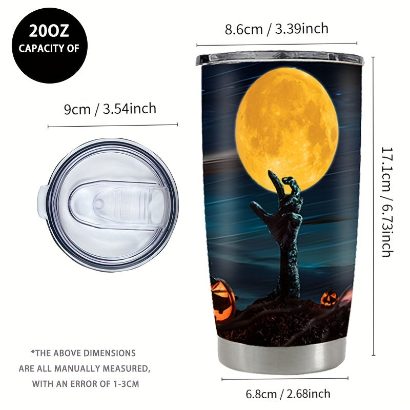 Halloween Printed Stainless Steel Water Cup 20oz