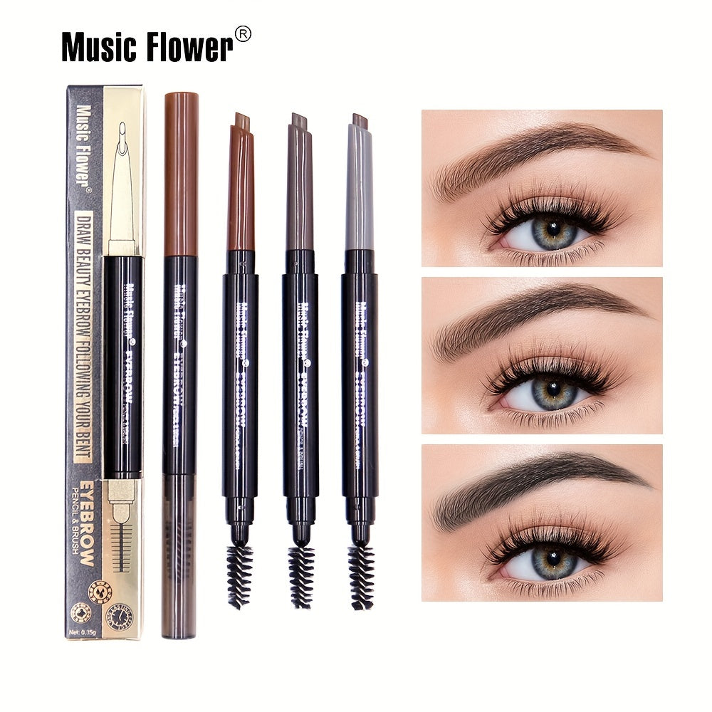 Waterproof Eyebrow Pencil Smudge Proof Long-lasting Matte Finish Pen