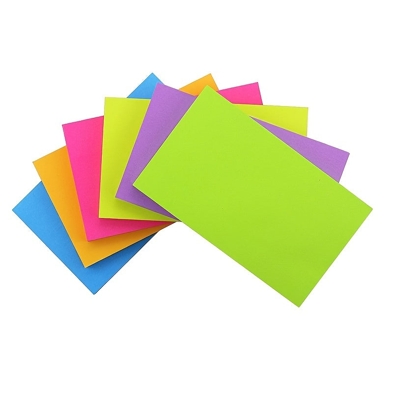 Strong Sticky Sticky Notes 7 62X12 7 Cm Fluorescent 6 Sticky Notes