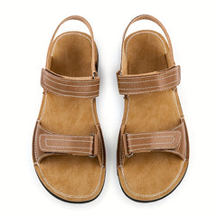 Men's Non Slip Sandals Hook And Loop Beach Shoes