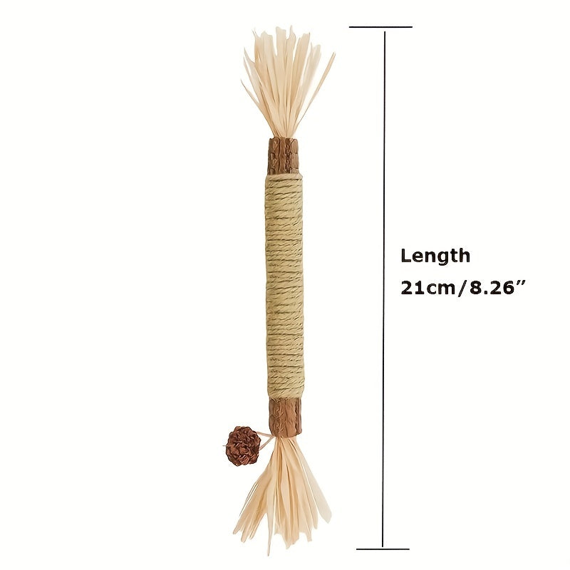 5pc Chew Sticks for Teeth Cleaning & Play Pet Supplies for Indoor Cats